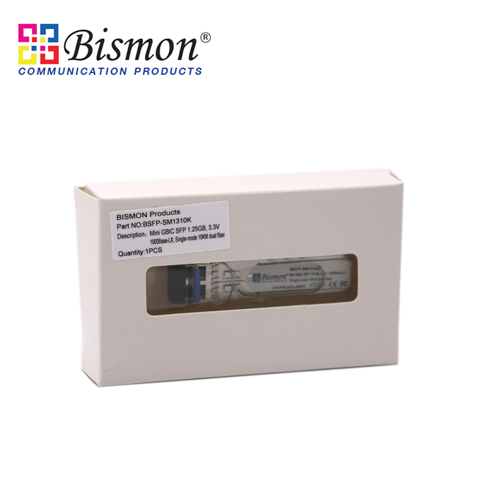 SFP transceiver module 1.25GB, 3.3V, 1000Base-LX, SM 40km